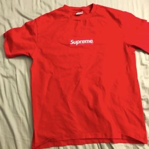 #supreme red on red.